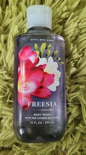BATH BODY WORKS FREESIA Body Wash With Pricitamins 10 Fl Oz - NEW