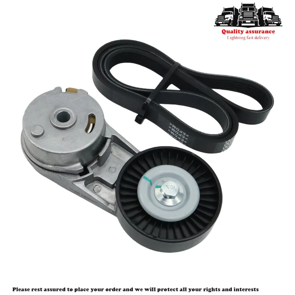 Serpentine Drive Belt Tensioner Kit fit Chevy Equinox HHR GMC Terrain Buick Saab - Image 2 of 4