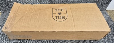 Eiswanne Tragbar Aufblasbar Eisbad Tauchgang mit Abdeckung Kaltwassertherapie