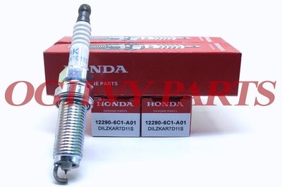 New Genuine 12290-6C1-A01 Spark Plug (4) For 2018-2020 Honda