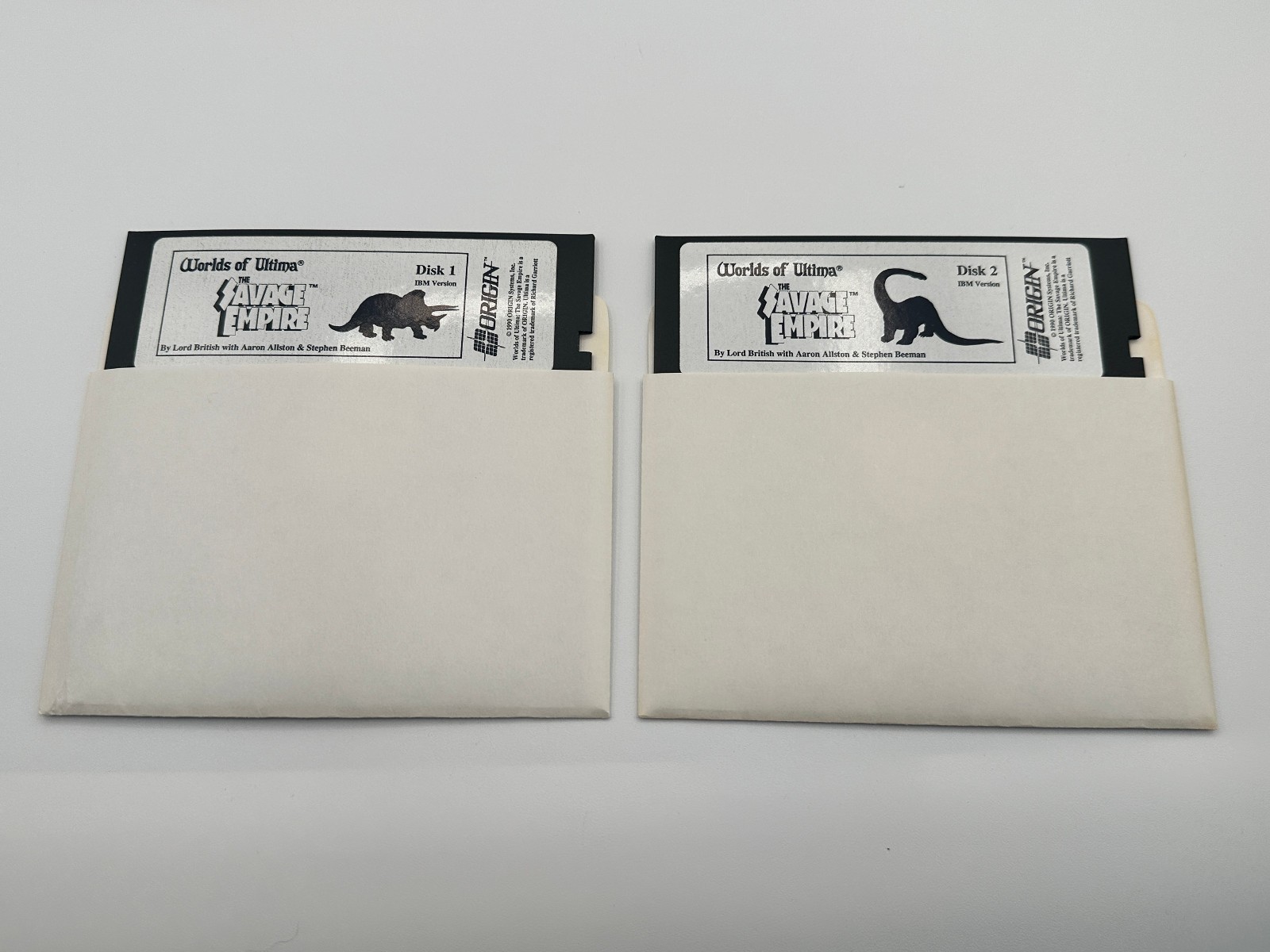 Worlds of Ultima Savage Empire Collectors Edition Signed by Lord British IBM PC