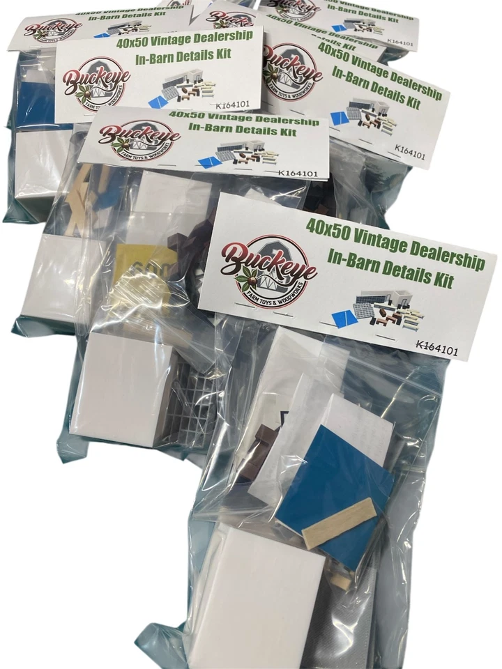1/64 Vintage Dealership Inside Details Kit K164101 - Image 3 of 3