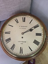 F dent Oak Wall Clock