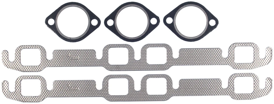 For 1957-1960 Ford Custom 300 Exhaust Manifold Gasket Set Mahle 1958 1959 - Image 2 of 3