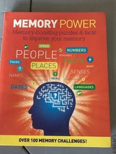 Memory Power Book With Memory Boosting Puzzles & Facts 