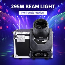 PAIDUN 14R 295W Beam Moving Head Spot Light Flight Case Double Prism Gobo Effect