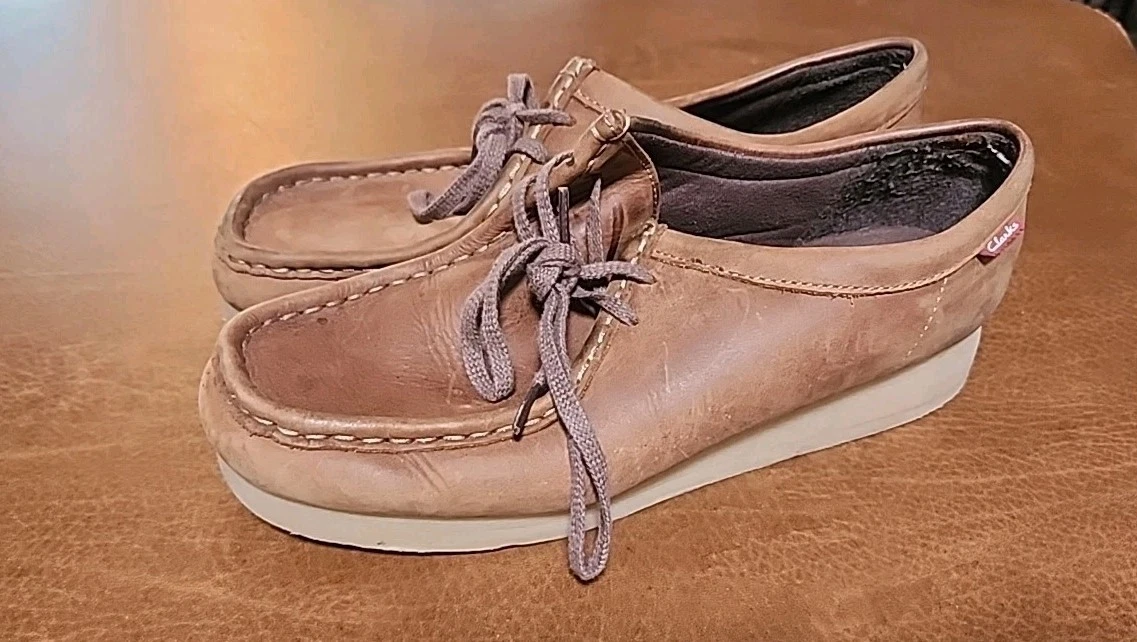 Scarpe Clarks Originals Wallabee 60499 pelle scamosciata donna misura 7 5