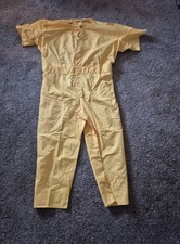 DOC Department Corrections Prisoner Jail Inmate Uniform Jumpsuit Yellow Painter