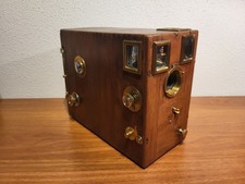 Historische Holzkamera Ernemann Minor