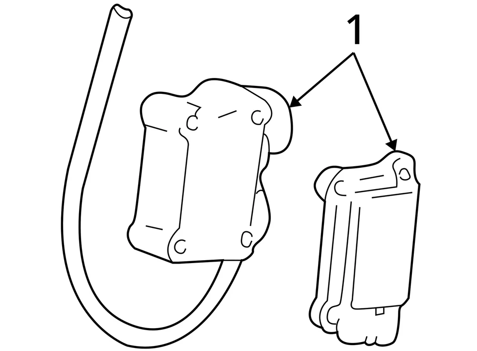 Conjunto de servo control de crucero ECM chasis compatible con 03-05 AVIATOR 4241248 Foto 3 de 3