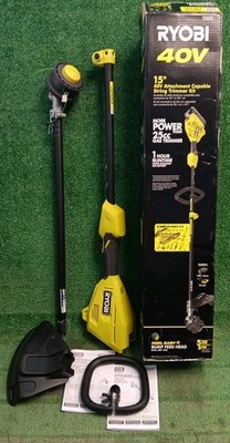 RYOBI 40V 15''inch Expand-It Cordless Battery String Trimmer - Tool Only, NEW OB