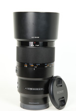 Sony FE 90mm F2.8 Macro G OSS AF Prime, , Excellent Condition, Both Caps & Hood