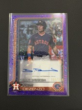 2025 Topps Chrome Update Series - Rookie Debut Autographs Zach Dezenzo #CRDA-ZD