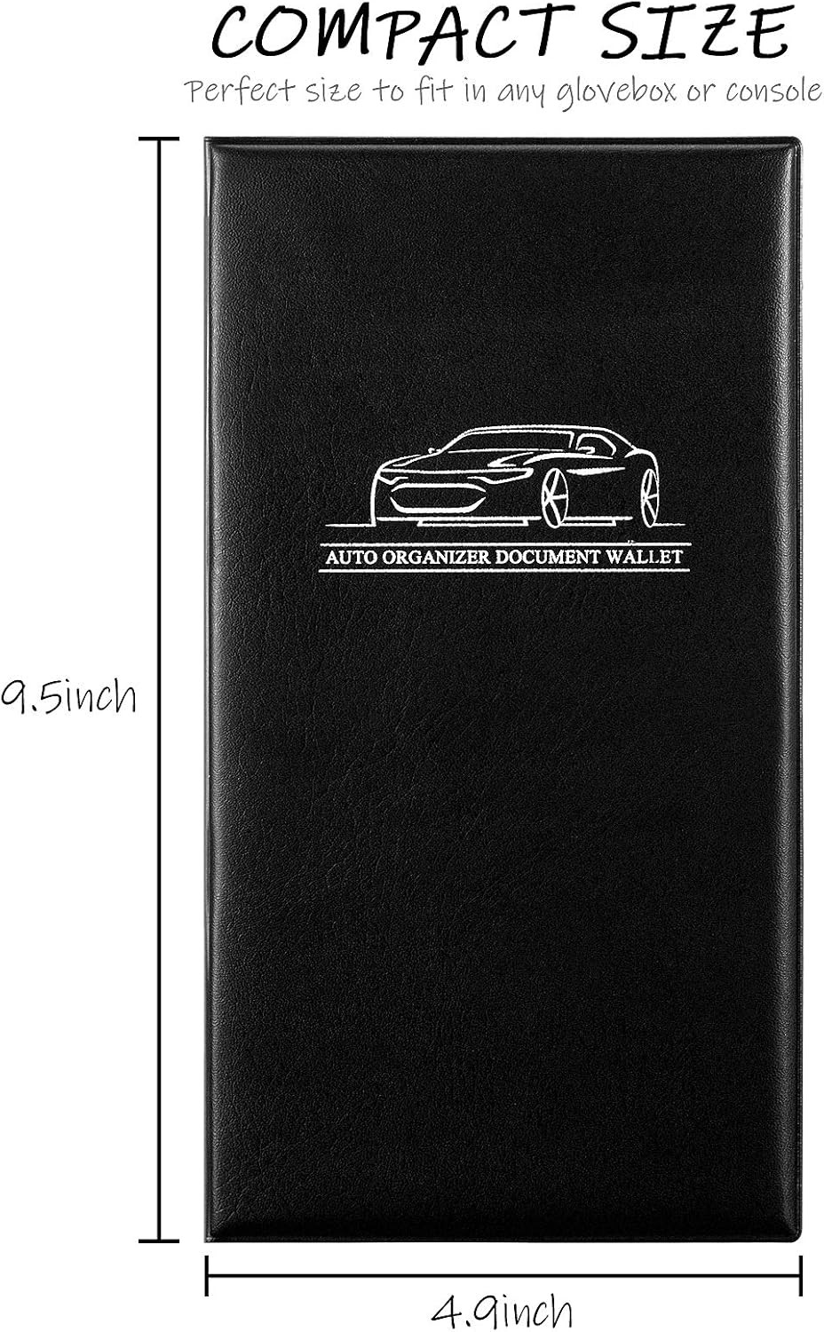 4 Pcs Car Registration and Insurance Card Holder, Automobile Essential Documents thumbnail 2