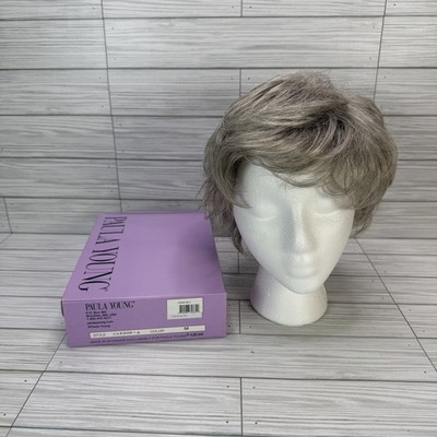 Paula Young Wig Style A3046 Carson-A Color #56 Average Silver Gray Fast Shipping