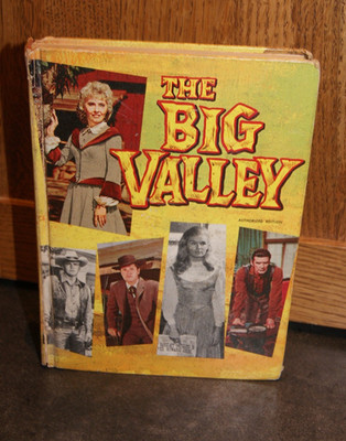 Vintage 1966 Whitman book ** The Big Valley ** TV Series w Lee Majors