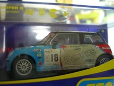 1/32 slot car SCALEXTRIC Scalextric C2733 MINI COOPER S BARONS No.18 Un