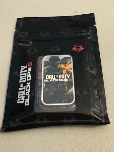 Call of Duty Black Ops 6 1 oz 999 Silver Bar Proof-Like Limited Mintage 7,000