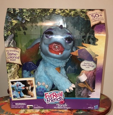 FurReal Friends Torch My Blazin Dragon Plush Fur Real Interactive - NEW.