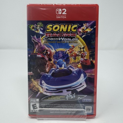#ad #ad Sonic Racing: Crossworlds Launch Edition for Nintendo Switch 2 New Video Game $55.98