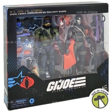 G.I. Joe Classified 141 Steel Corps Commander vs Twilight Guard Figure Set G0336