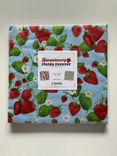 Benartex - STRAWBERRY FIELDS FOREVER - (42) 10" Fabric Squares