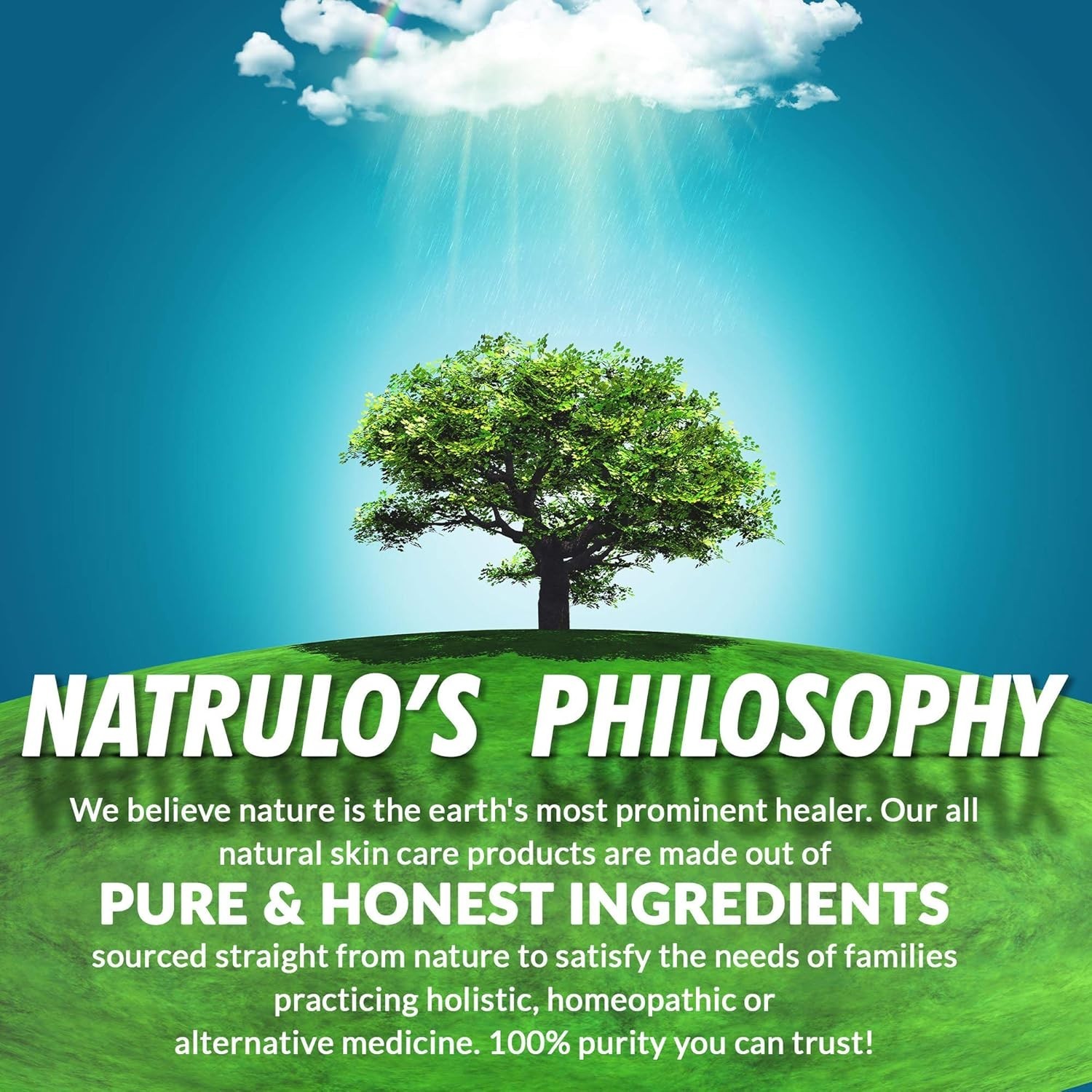 Natrulo Natural Ear Drops for Ear Infection Treatment - Homeopathic, Herbal