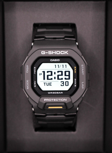 Casio G-SHOCK GBD-200-1A1JF G-SQUAD Black Training Bluetooth Digital Watch JDM