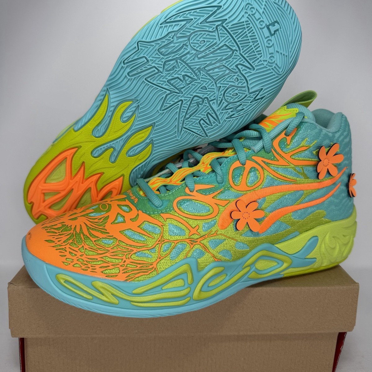 PUMA LaMelo Ball MB.04 Scooby-Doo Mystery Machine Basketball Shoes Size 9.5 NITR Ruh-Roh! Scooby-Doo Teams up with the PUMA MB.04 - Releases main image 4