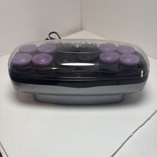 Conair Heat Waves Hot Rollers Large Jumbo Ceramic Flocked No Clips CHV14JXRSAM