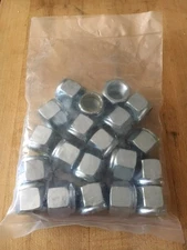 3/4-10 Nylock Nylon Locknuts 20pcs Zinc Plated Steel