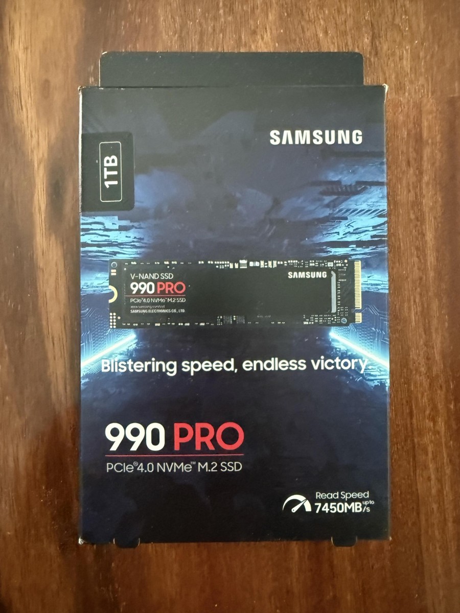 Solid State Drive Samsung MZ-V9P1T0B/AM 990 PRO 1TB Internal Solid