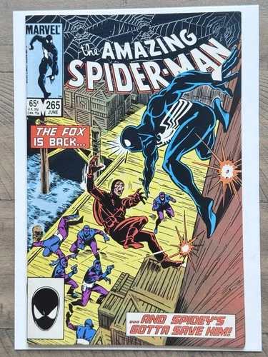 Marvel Comics Amazing Spider-Man 265 Key 1st App Silver Sable Press up 9.8? NM