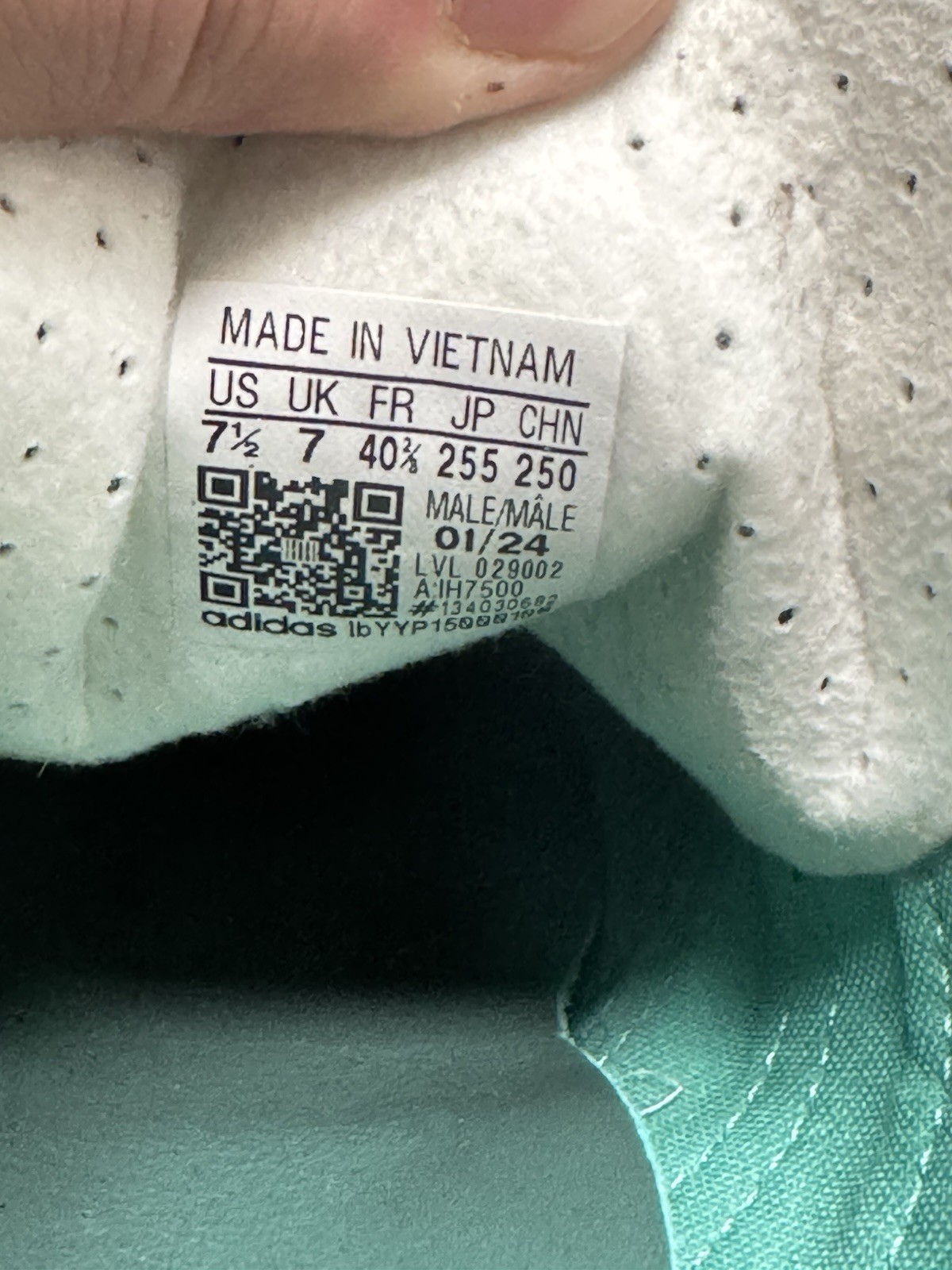 Adidas Gazelle Indoor Semi Court Green Almost Yel… - image 9