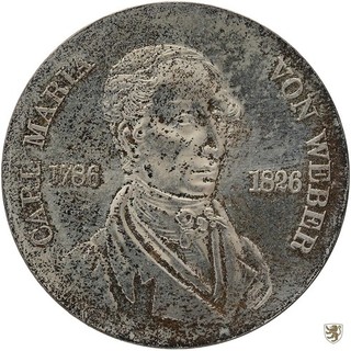 DDR 10 Mark 1976 Carl Maria von Weber vorzüglich stempelglanz