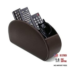 Brown Metal Organizer with Remote Control Holder - Organizer for Remote Control