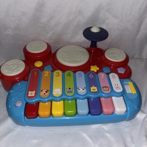 5-in-1 Baby Piano Drum (Batteries Not Included)