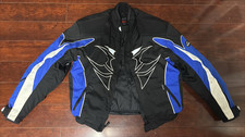 Hein Gericke Motorcycle BLUE Tribal Jacket Si...