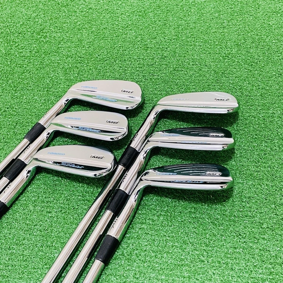 Lefty Titleist MB 710 Irons #5-9,Pw(6Clubs)/Dynamic Gold S200/Flex:Stiff - Image 3 of 4