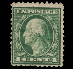 U-S-538-MINT-HINGED-1-CENT-1919-GEORGE-WASHINGTON-ISSUE