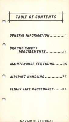 F-4B Phantom II 1967 NATOPS Servicing Checklist Flight Manual -CD