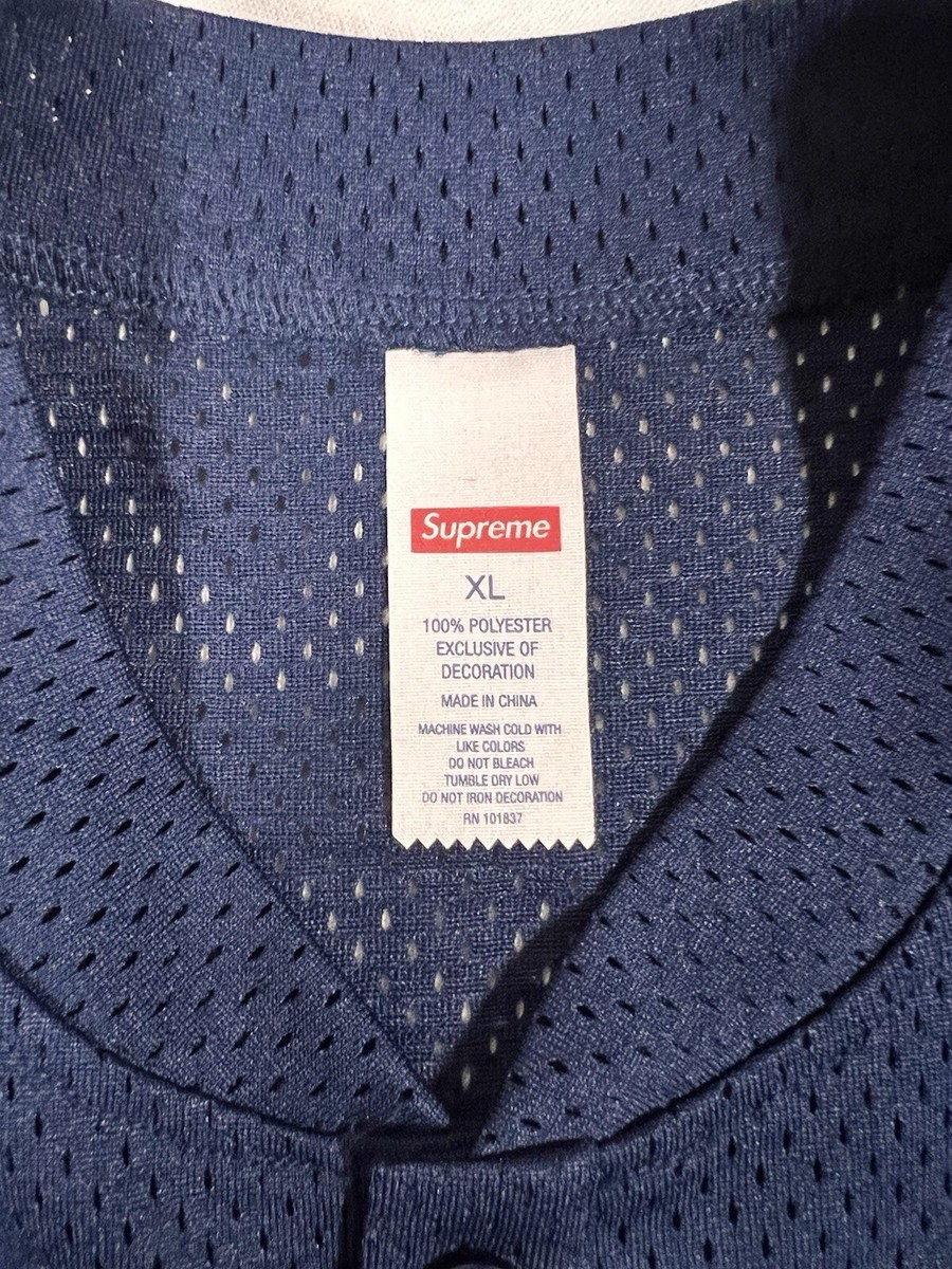 Size XLarge - Supreme S Logo Baseball Henley Navy FW24 | eBay Size XLarge - Supreme S Logo Baseball Henley Navy FW24 | eBay