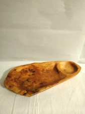 Bambeco Wood Root Serving Tray 14.5" x 7.5 in