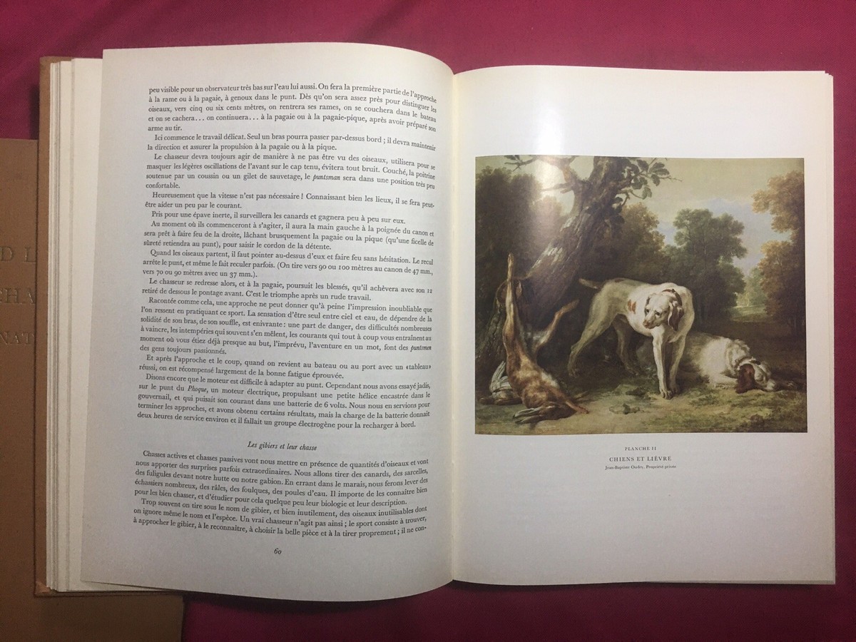 LE GRAND LIVRE de la chasse 2 tomes + coffret Bibliothèque des arts