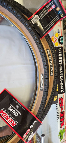Neumáticos de bicicleta KENDA COUPE BMX 20x 2,1"" Skinwall Freestyle 1 par 100 psi Haro GT DK