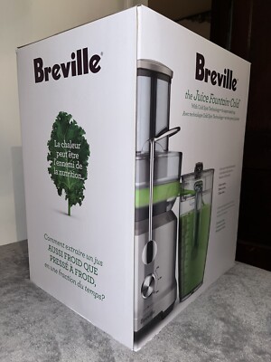 Breville Juice Fountain Cold Centrifugal Juicer - Silver