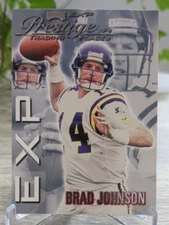 1999 Playoff Prestige EXP #EX57 Brad Johnson