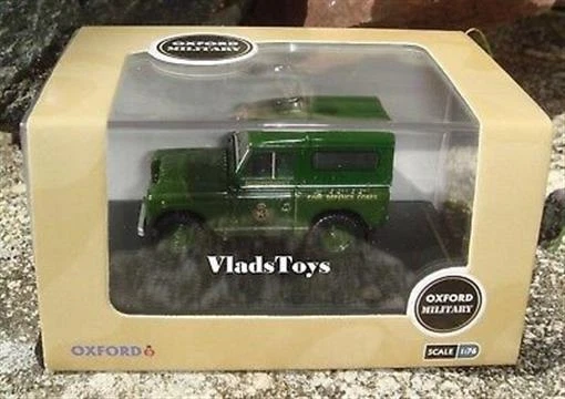 Land Rover Series II SBW Hardtop British Civil Defence 1/76 Oxford 76LR2S005  - Image 4 of 4