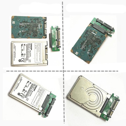 1,8" Micro SATA SSD Serial ATA HDD 16 auf 22 Pin 2,5" SATA Adapter Konverter - Afbeelding 4 van 5