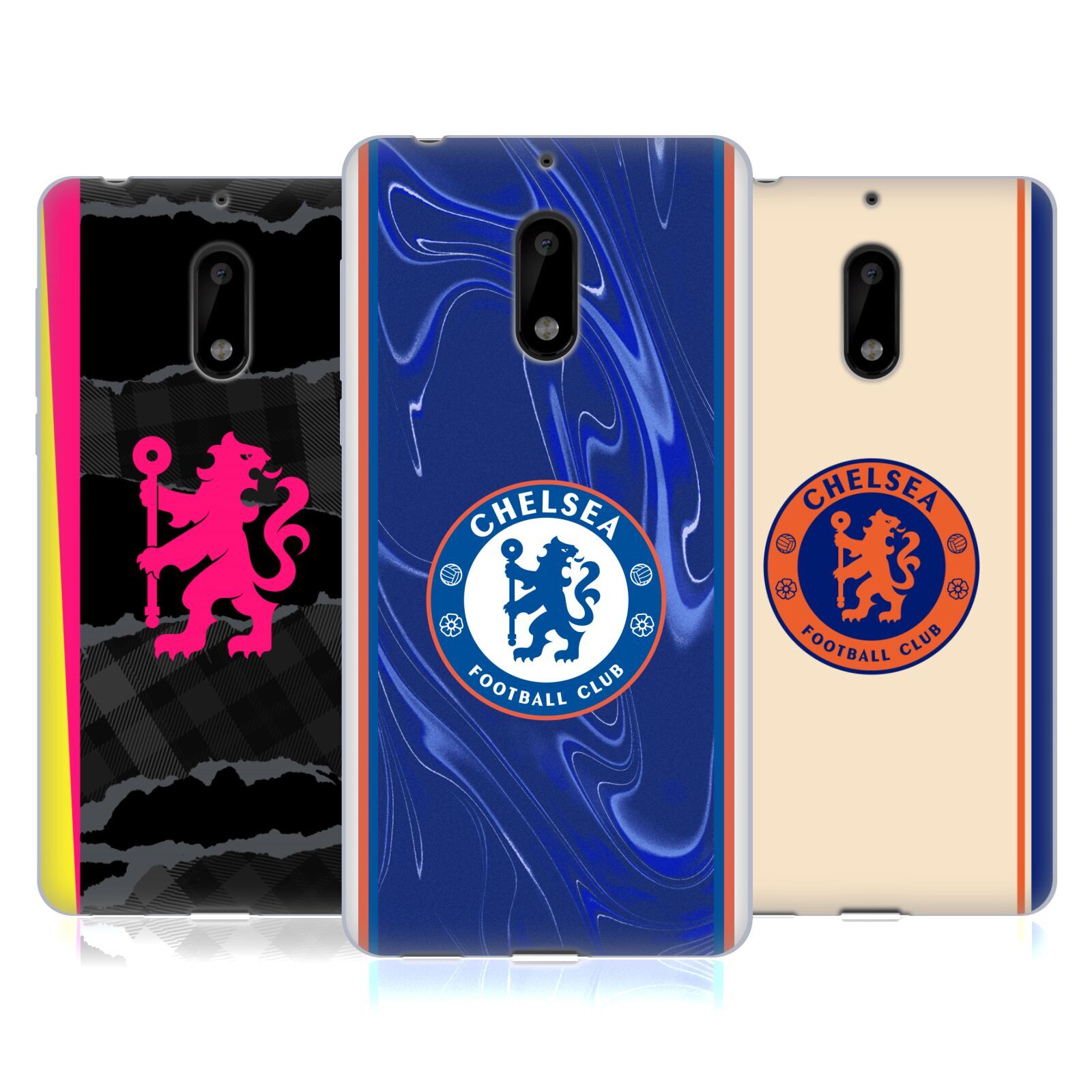 OFFICIAL CHELSEA FOOTBALL CLUB 2024/25 KIT SOFT GEL CASE FOR NOKIA PHONES 1